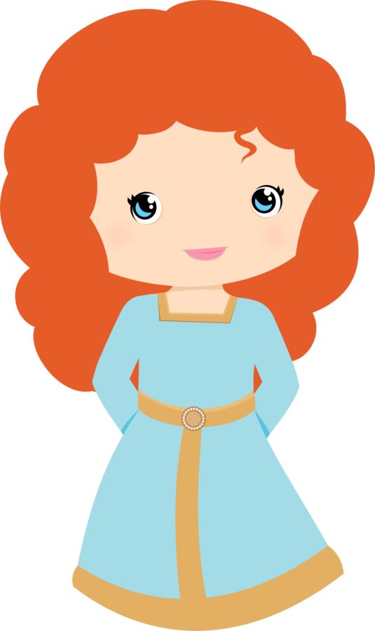 535x900 Free Princess Merida Brave Clip Art