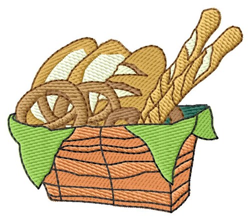 500x440 Bread Basket Embroidery Designs, Machine Embroidery Designs