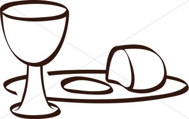388x244 Breaking Bread Clip Art