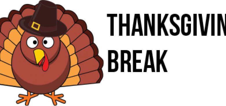 780x366 Turkey Clipart Thanksgiving Break