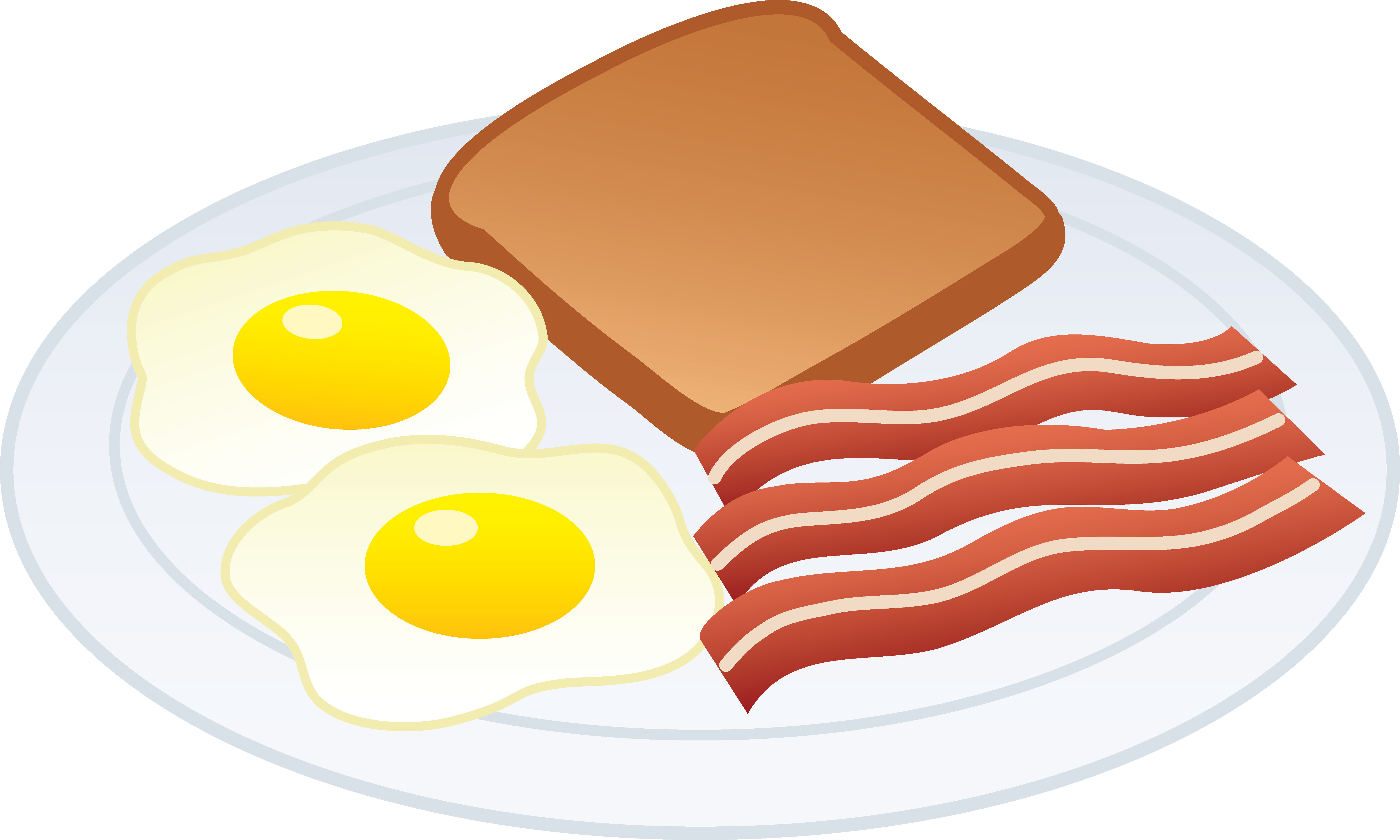 6494x3898 Breakfast Clipart Cartoon