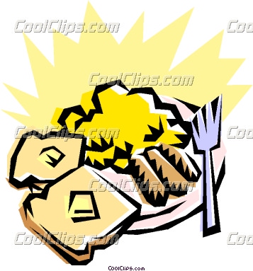 357x383 Breakfast Clipart Scrambled Egg