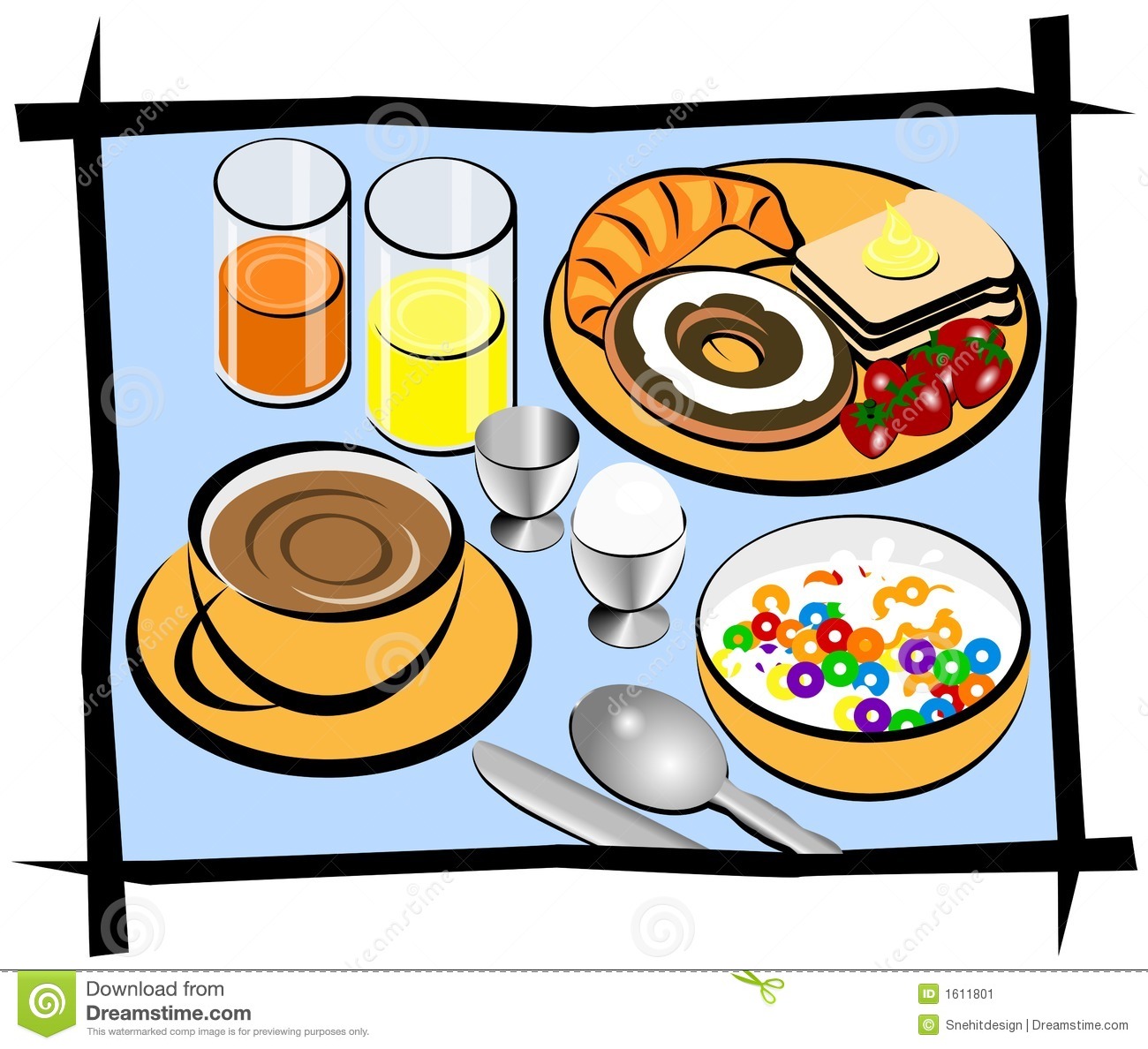 1300x1188 Clipart Breakfast