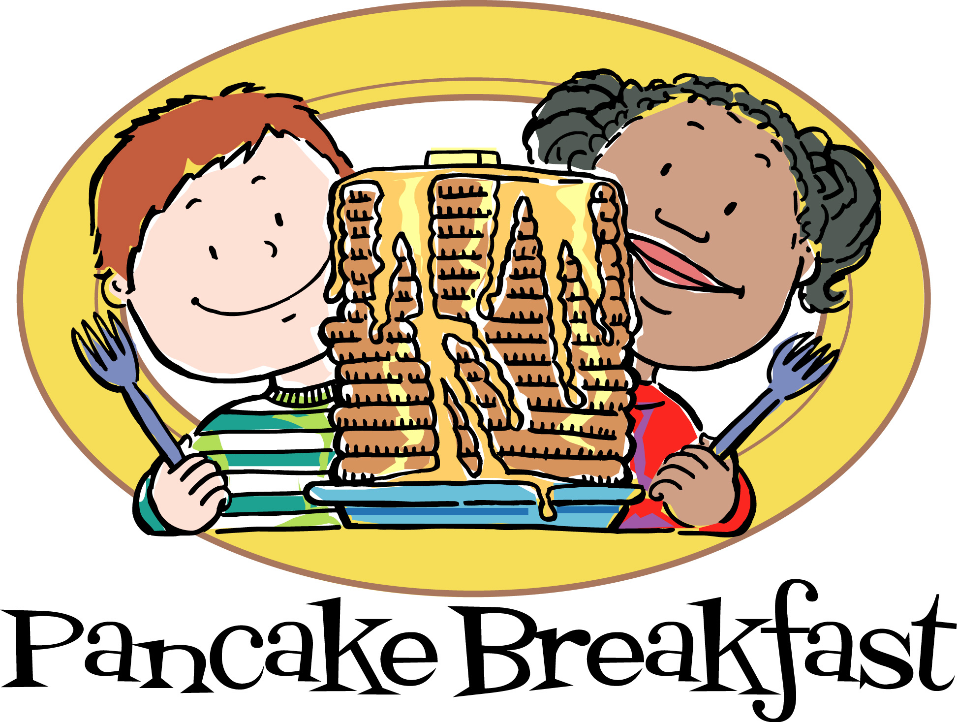 1945x1467 Pancake Breakfast Clipart Free