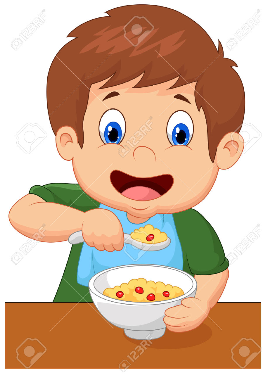 917x1300 Eating Breakfast Clipart Free