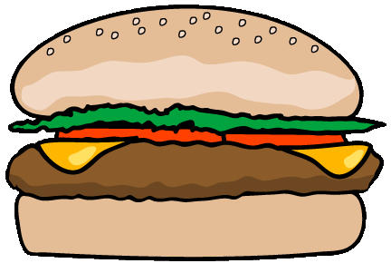 432x301 Hamburger Clip Art