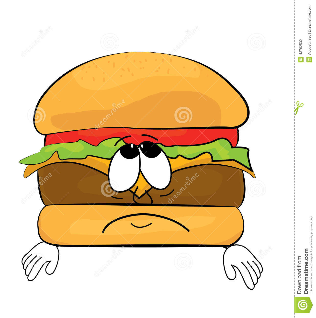 1292x1300 Sandwich Clipart Sad