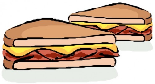 500x272 Clipart Bacon Sandwich