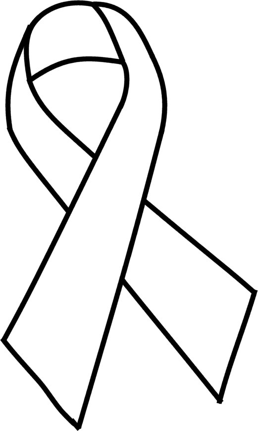 521x869 Drawn Ribbon Cancer