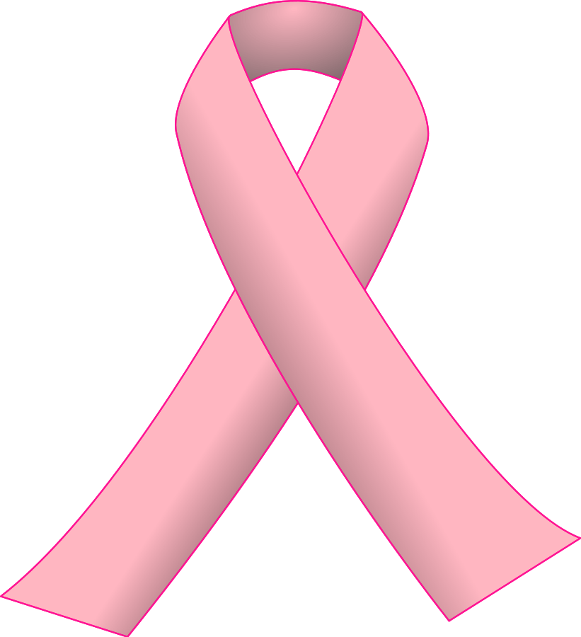 821x900 Pink Ribbon Svg Vector File Vector Clip Art Svg File Free Image