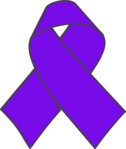 252x297 Purple Cancer Ribbon Clip Art 101 Clip Art