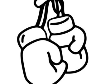 340x270 Boxing Glove Clipart