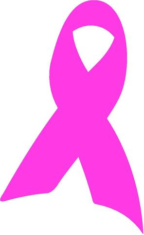 296x480 Pink Breast Cancer Awareness Ribbon