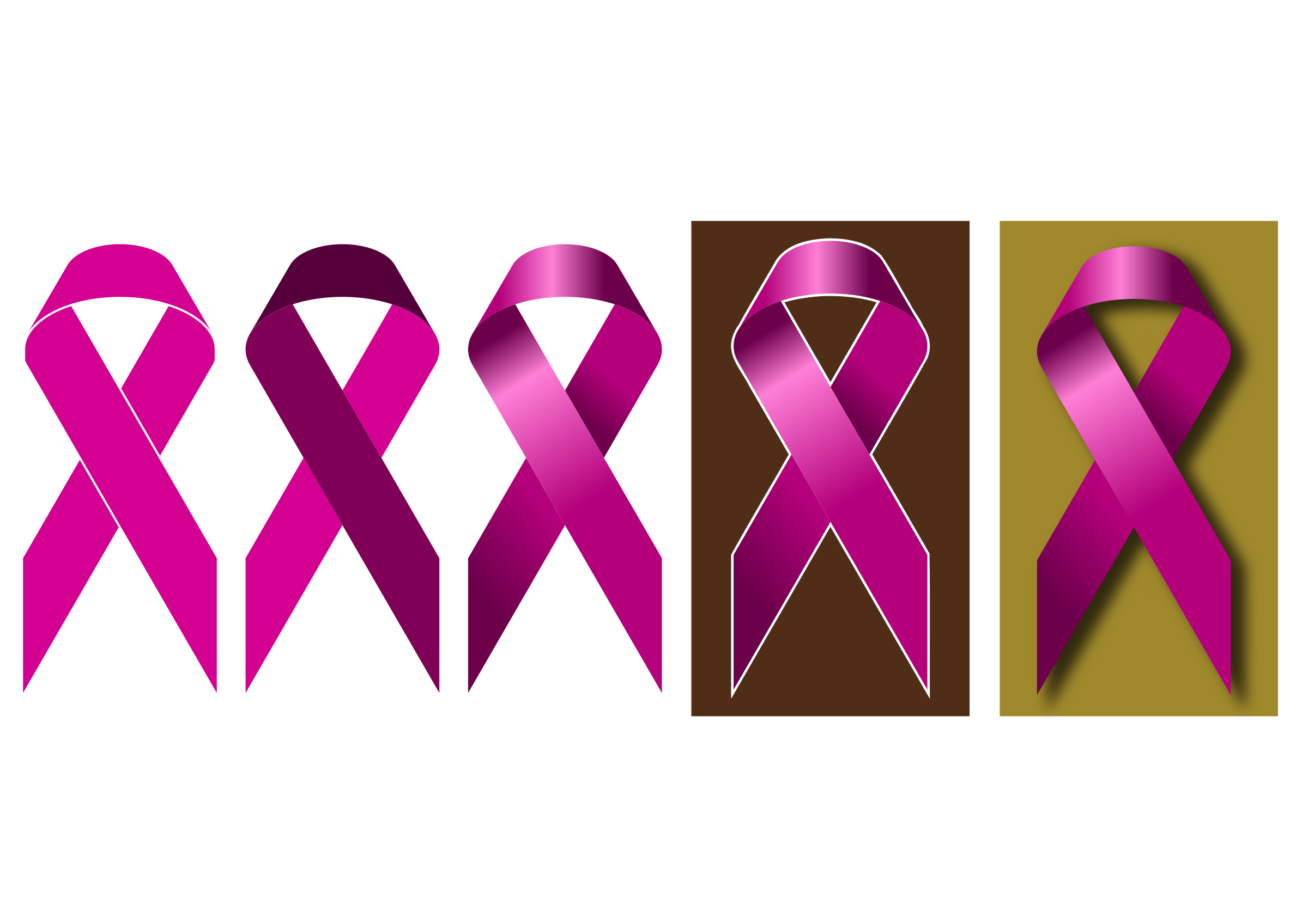 Breast Cancer Ribbon Template Free download on ClipArtMag