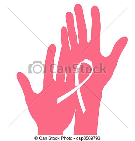 450x470 Free Clipart Breast Cancer