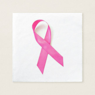 324x324 Breast Cancer Awareness Paper Napkins Zazzle