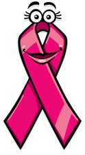 124x225 Pink Breast Cancer Ribbons Icon Stock Vectors