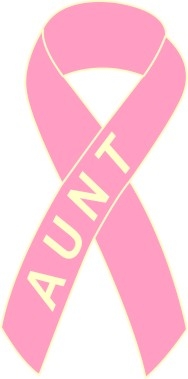 188x379 Breast Cancer Survivor Ribbon Pin