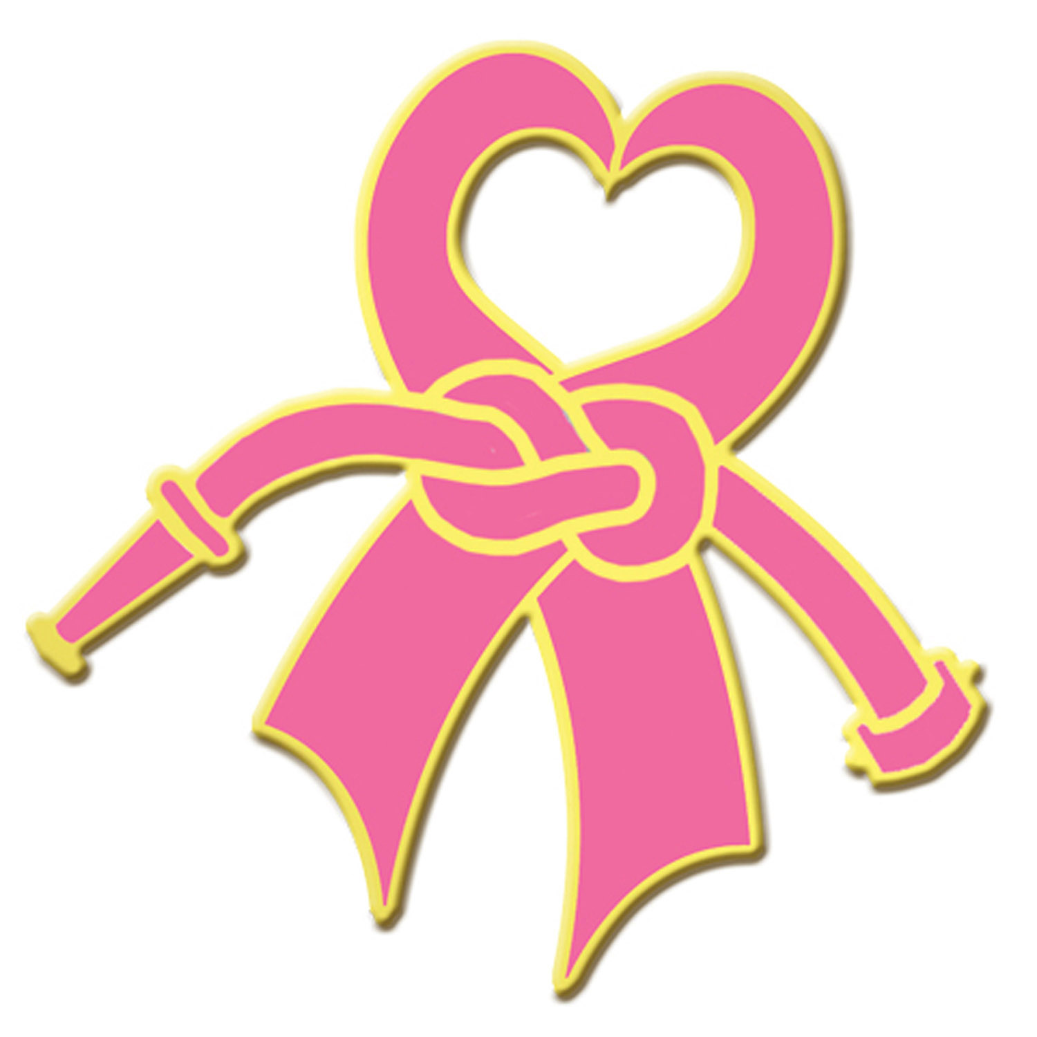 1500x1500 Blackinton Gold Plate Breast Cancer Awareness Heart Ribbon Lapel