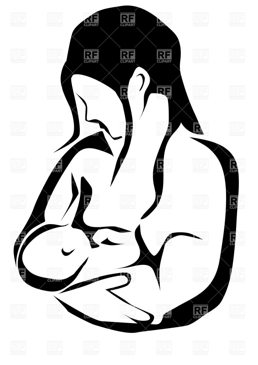 849x1200 Contour Of Mother And Baby