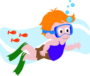 300x254 Swimming Swimmer Clipart
