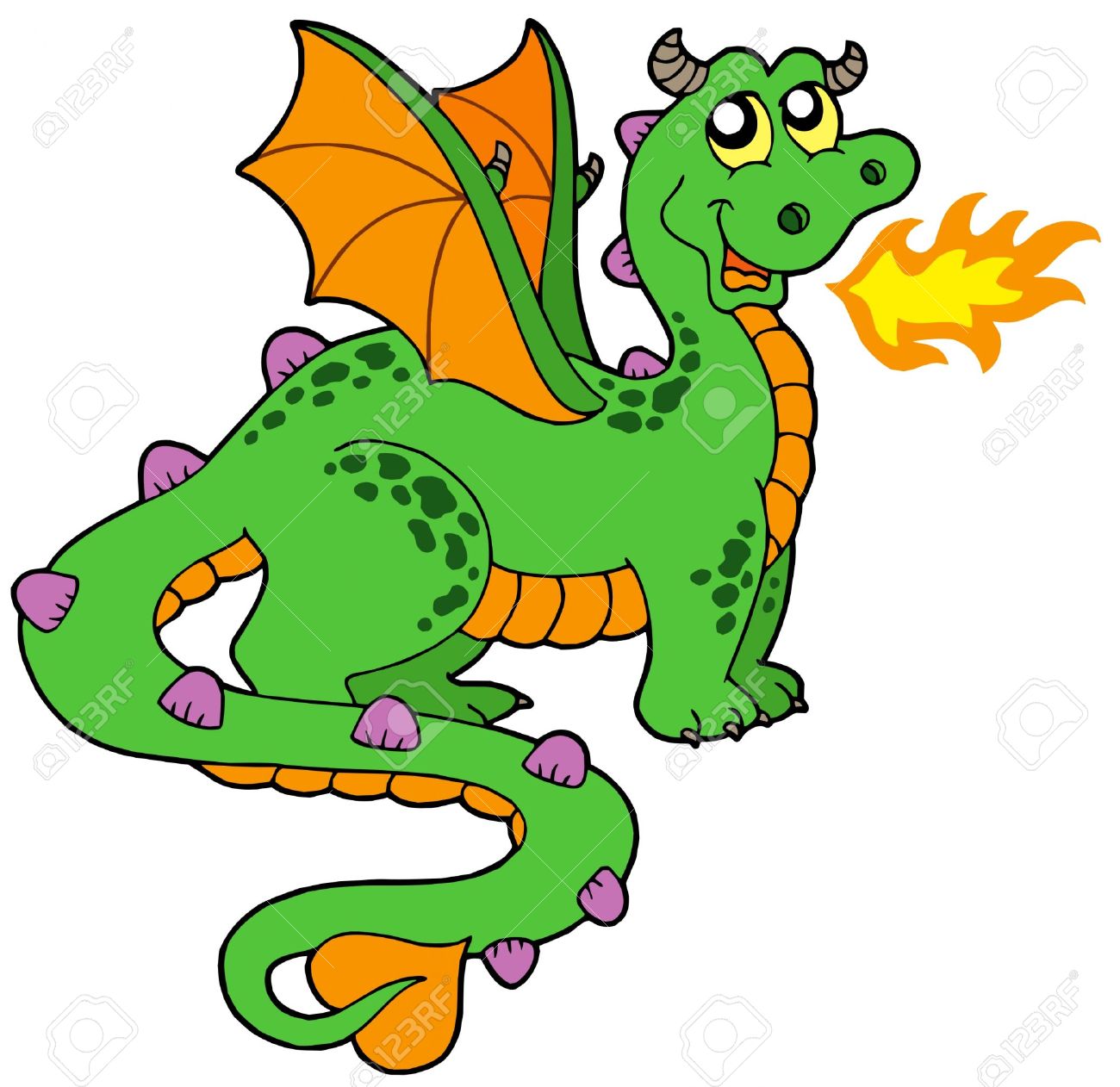 1300x1262 Dragon Clipart Fire Breathing Dragon
