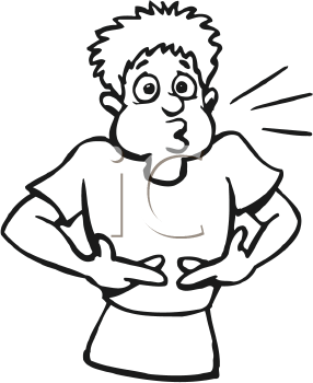 286x350 Boy Clipart Breathing