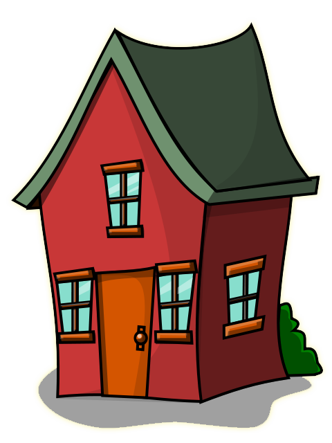 480x640 House Clipart Free