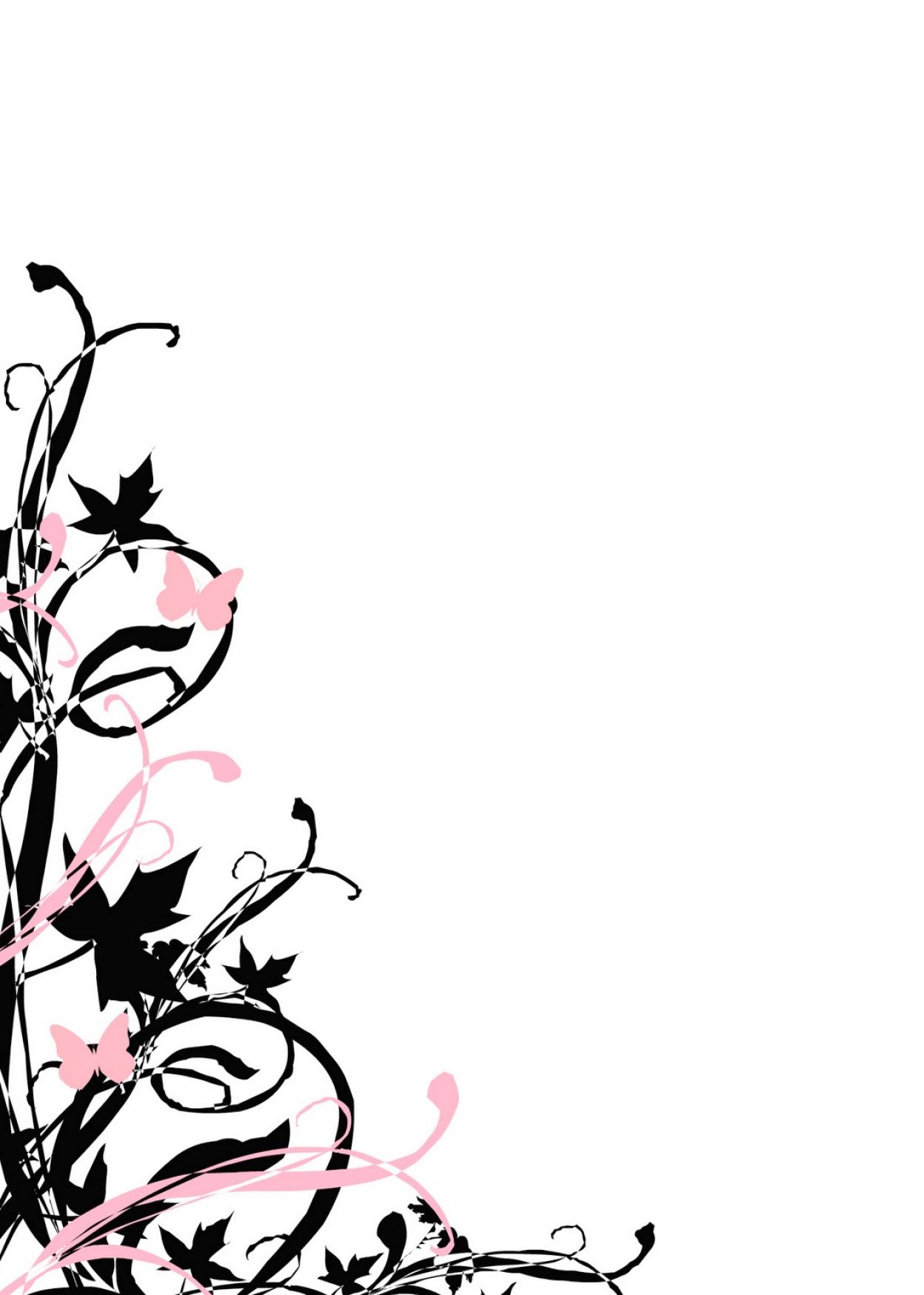 1248x1748 Black And White Bridal Shower Clipart