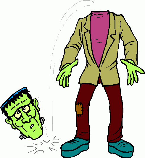 490x532 Frankenstein Bird Clip Art