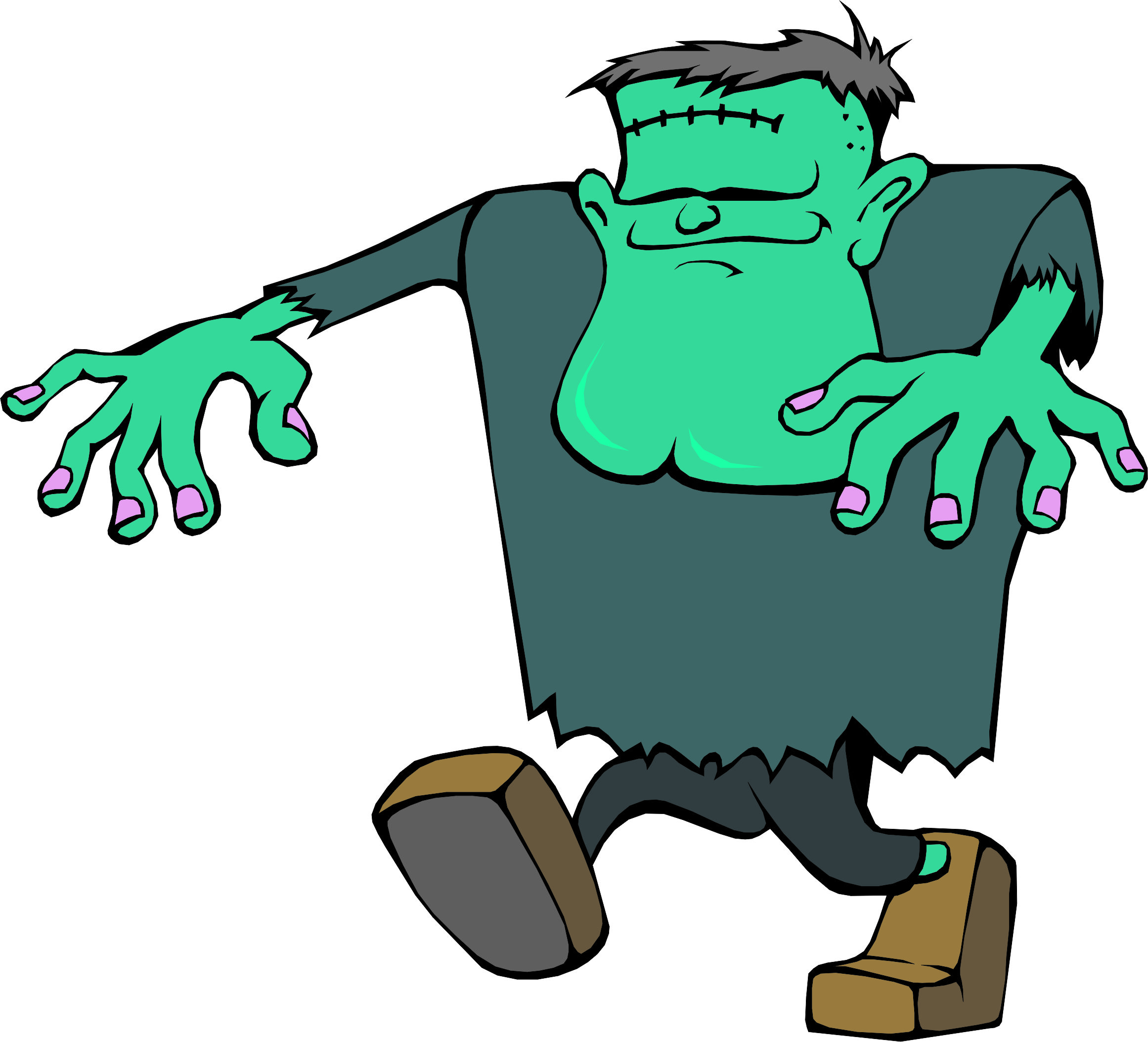 2322x2107 Frankenstein Cartoon Images Clip Art