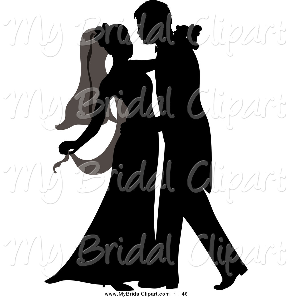 1024x1044 Wedding Dress Clipart Couple Silhouette