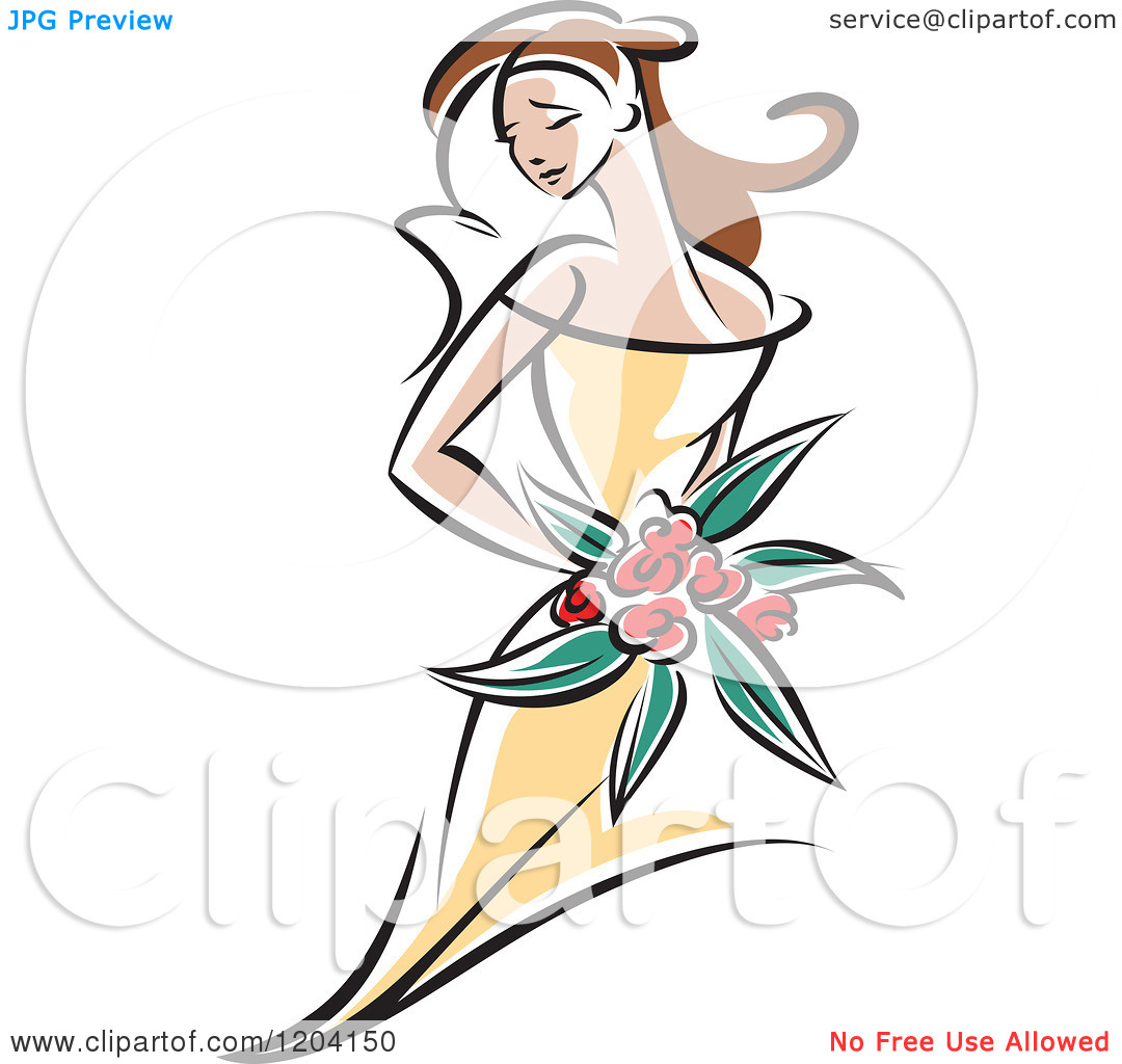 1080x1024 Bridesmaid Dress Silhouette Clip Art Clipart Panda