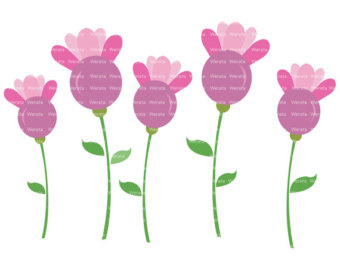 340x270 Purple Flower Clip Art Clipart Panda