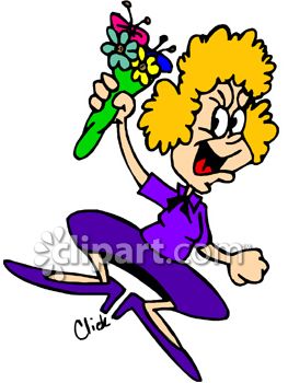 263x350 Bouquet Clipart Bridesmaid