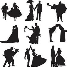225x224 69 Wedding Party Silhouettes Wedding, Bride, Bridesmaid