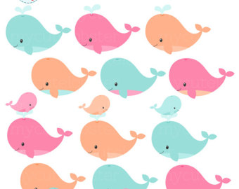 340x270 Whale Clip Art Etsy