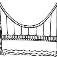 200x200 Clipart Bridge