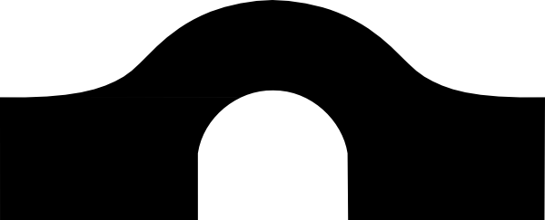 600x243 Bridge Symbol Clip Art