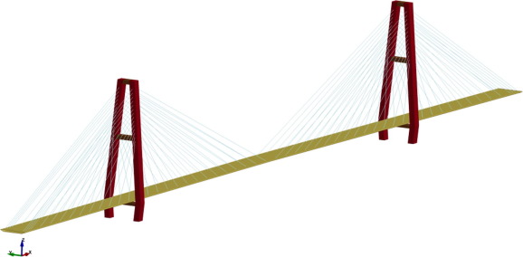 578x284 Dynamic Response Of Cable Stayed Bridge Under Blast Load