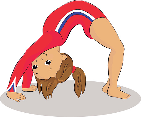 457x378 Gymnastics Bridge Clipart