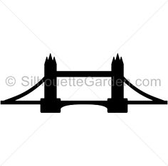 236x234 Bridge Silhouette Clipart