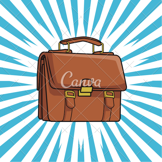 Briefcase Cartoon | Free download on ClipArtMag