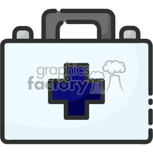 300x300 Royalty Free First Aid Kit Clip Art Vector Images 403927 Vector
