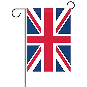 350x350 British Union Jack Car Flag Outdoor Flags Garden
