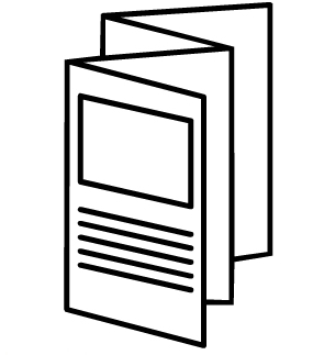 305x323 Brochure Cliparts