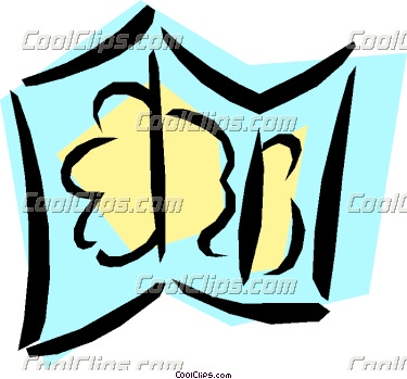 375x349 Brochure Clipart