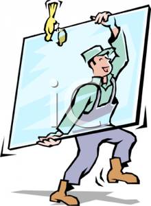 220x300 Broken Window Clipart