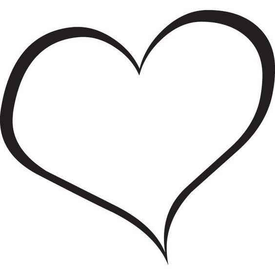 564x564 Heart Black And White Broken Heart Clipart Black And White Free