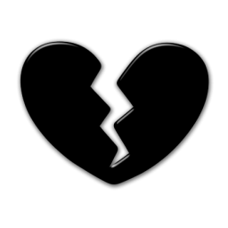 256x256 Broken Heart Legacy Icon Tags Icons Etc